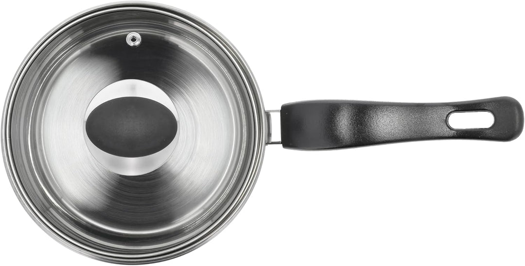 Funktion Saucepan set 6 dele 1.8 Liter Glänzender Stahl, 1.8 Liter Glänzender Stahl