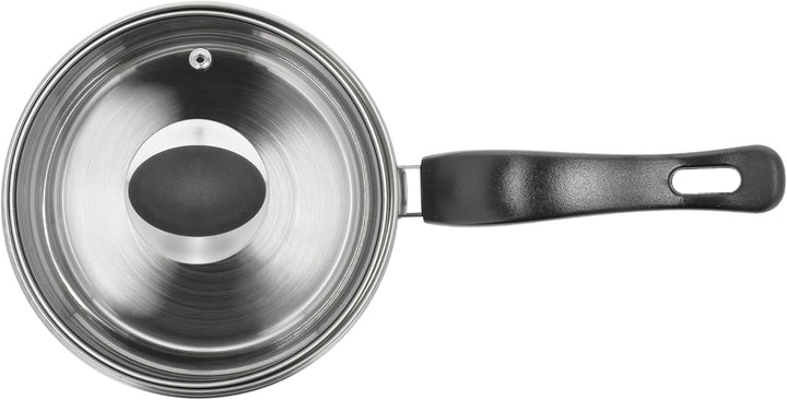 Funktion Saucepan set 6 dele 1.8 Liter Glänzender Stahl, 1.8 Liter Glänzender Stahl