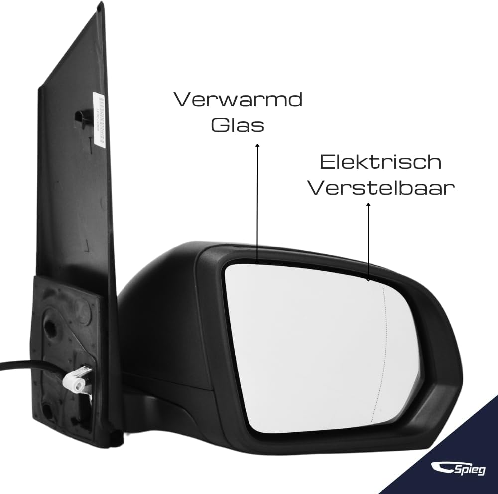 Spieg Rechts Aussenspiegel Ersatz für Vito W447 2015-2022 Elektrisch Verstellbar Beheizt Manuell Ein