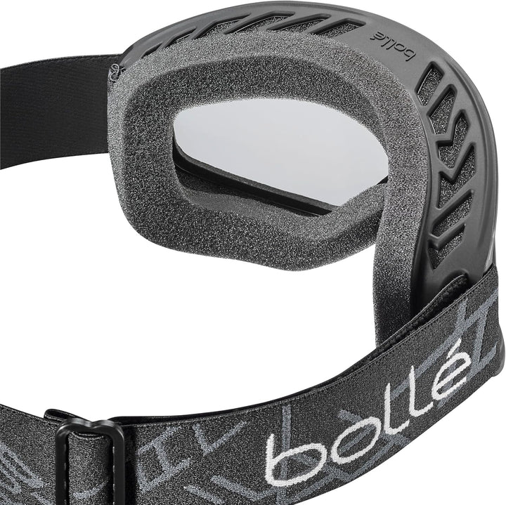 Bollé - FREEZE & PLUS Skibrillen Schwarz matt optimale Sicht, beschlagfreier, kratzfester Schutz, Do