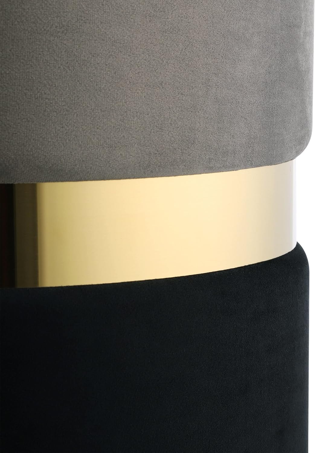 EGLO LIVING 2er Set Hocker mit Stauraum Mashike, Elegante Sitzhocker, runde Couch Beistellhocker, Po