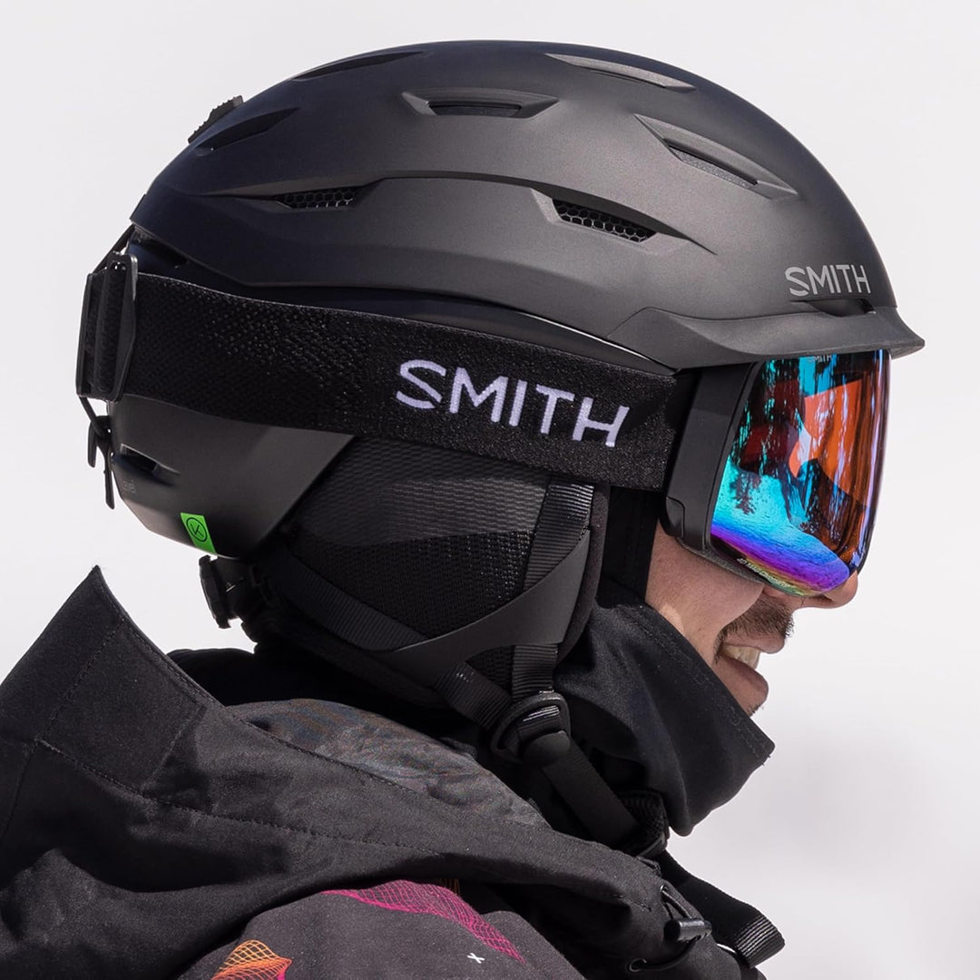 SMITH Level MIPS Helm 55/59 Cm Mattschwarz (Schwarz), 55/59 Cm Mattschwarz (Schwarz)
