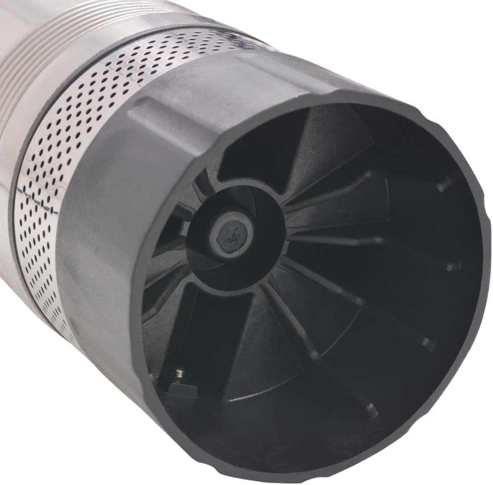 vidaXL Tiefbrunnenpumpe 40m 750W Tauchpumpe Brunnenpumpe Rohrpumpe Wasserpumpe 40 m 750 W, 40 m 750