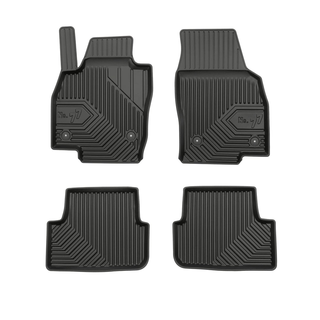FROGUM No.77 Gummimatten Ganzjahresset von Auto Fussmatten Autofussmatten für SEAT Arona ab 2017, fü