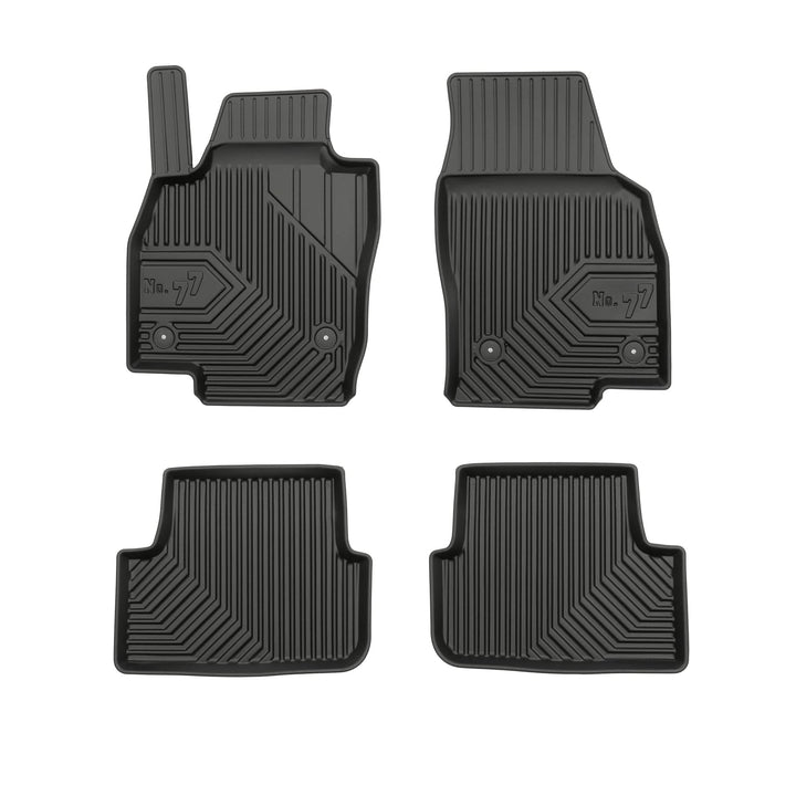 FROGUM No.77 Gummimatten Ganzjahresset von Auto Fussmatten Autofussmatten für SEAT Arona ab 2017, fü