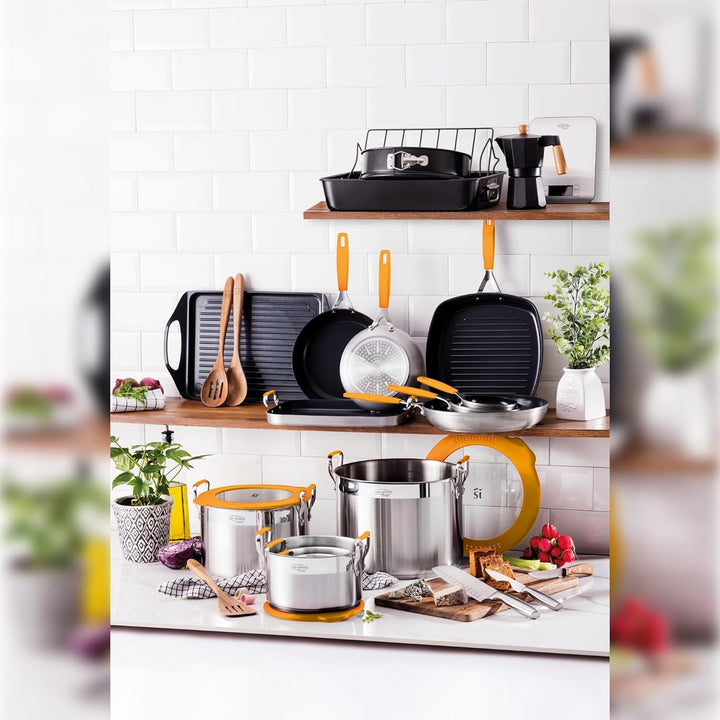 San Ignacio Compact - Set von 4 Fleischmessern - Hergestellt in Edelstahl - Mattes Finishblatt - Aca