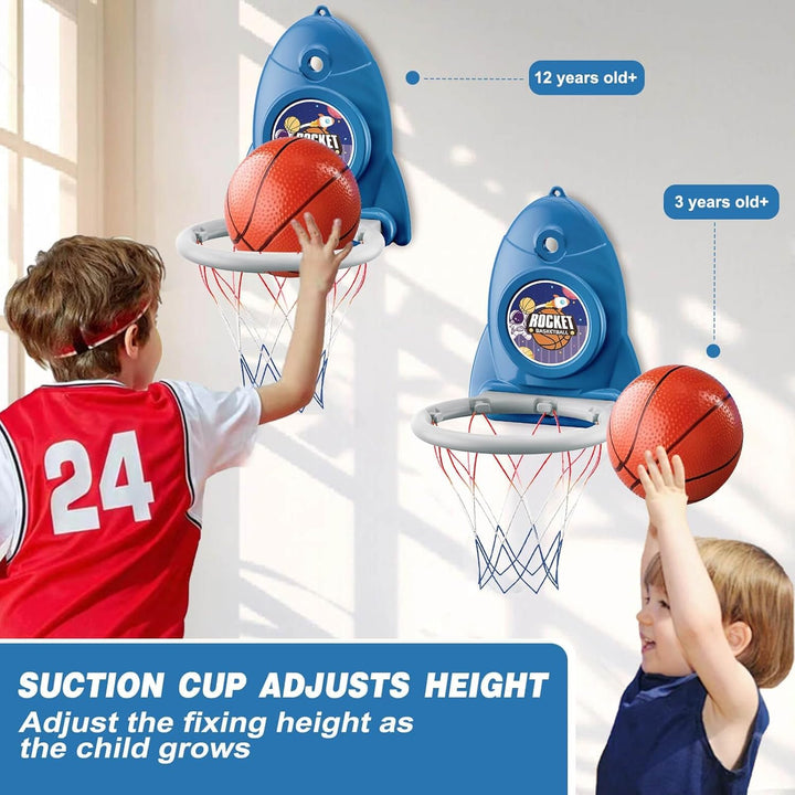 Aooess Mini Basketballkorb für Kinder Basketballkorb Indoor Basketball Korb Basketball Kinder Set fü