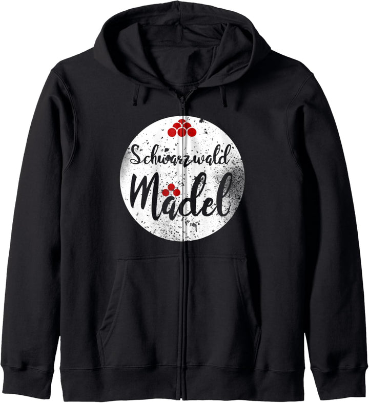 Schwarzwaldmädel Schwarzwald Schwarzwaldmarie Kapuzenjacke
