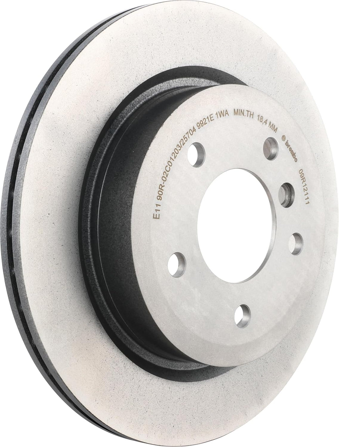 Brembo 09.R121.11 Hintere Bremsscheibe mit UV Lackierung, Anzahl 2