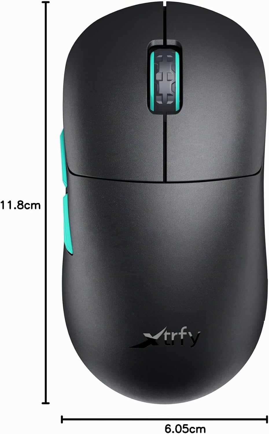 CHERRY Xtrfy M8 Wireless, kabellose ultraleichte Gaming-Maus, optimiert für E-Sports, 2.4 GHz Funk,