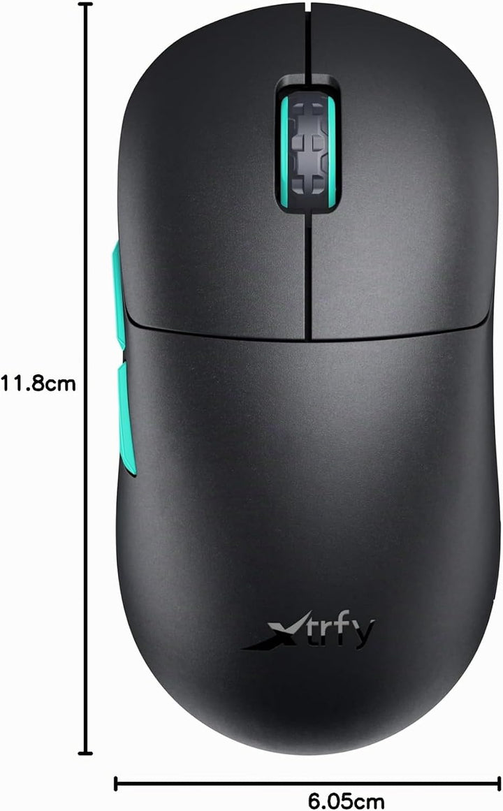 CHERRY Xtrfy M8 Wireless, kabellose ultraleichte Gaming-Maus, optimiert für E-Sports, 2.4 GHz Funk,
