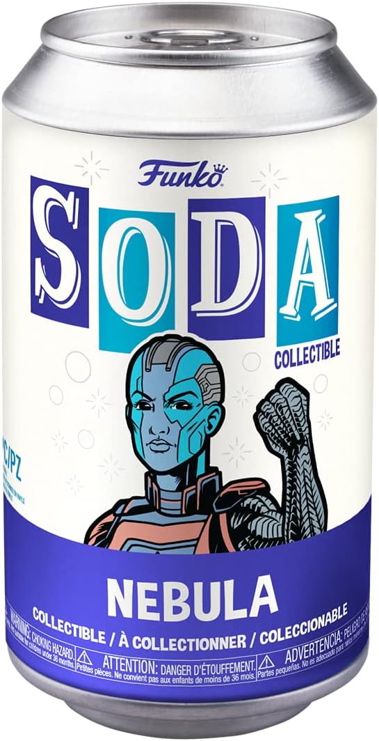 Funko Vinyl SODA: Marvel 3-1/6 Quote Für Seltene Chase-Variante - Nebula - Vinyl-Sammelfigur - Gesch