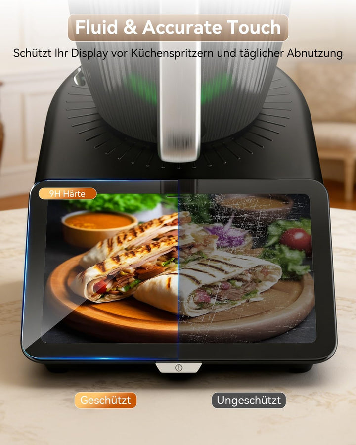 imluckies für Vorwerk Thermomix TM7 für Panzerglas Schutzfolie, 9H Härte Anti-Kratzen &amp; Bläschenfrei