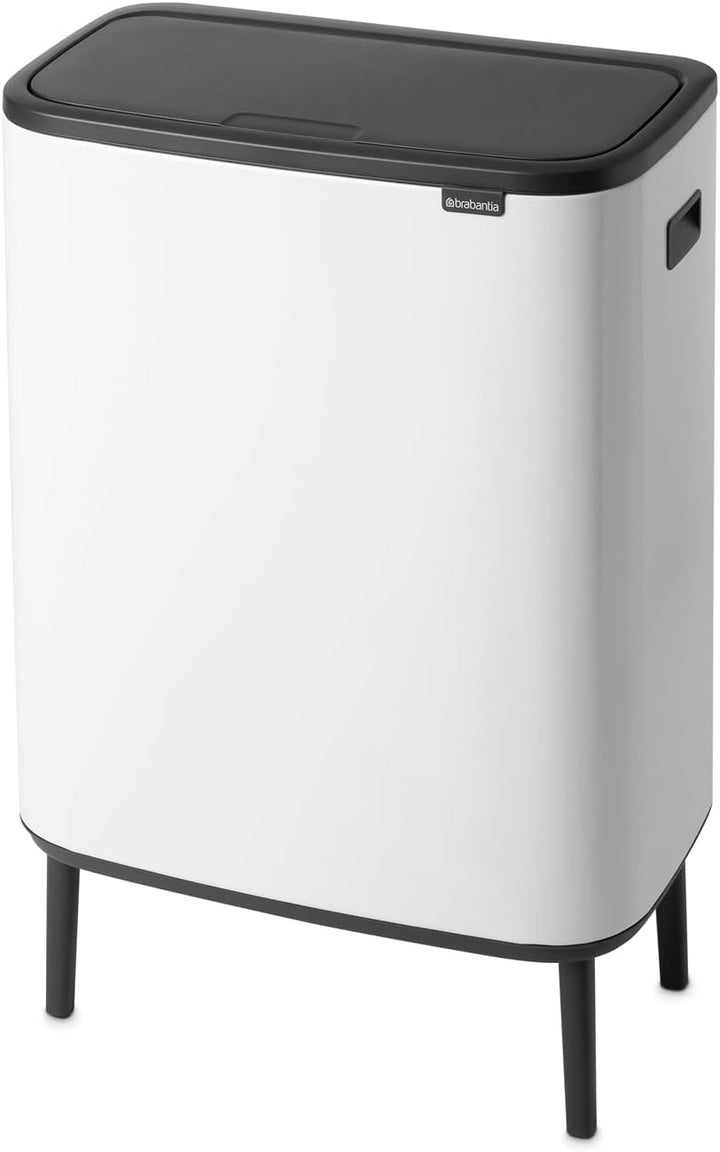 Brabantia 130205 Mülleimer, Weiss, 60 liter