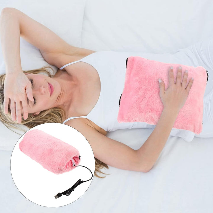 BESPORTBLE Elektrische Hand Muffs Weiche Plüsch Handwärmer Kissen USB Aufladen Winter Warme Faux Pel