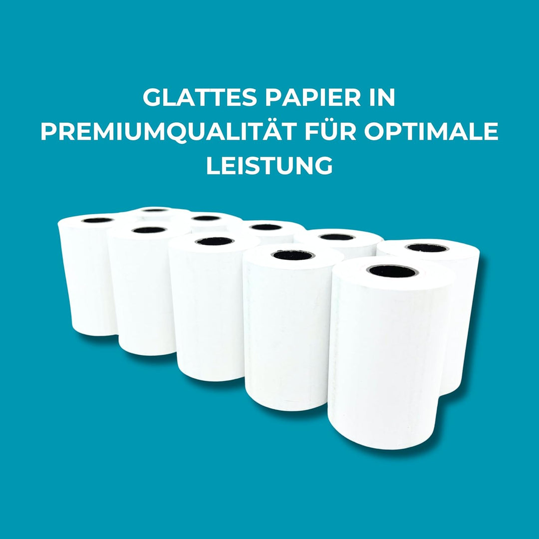 EPOS Kassen-Drucker, 3-lagig, 3-lagig, Karbonlos, EPOS-Kassen-Drucker, Quittungsrollen, Box mit 20 S