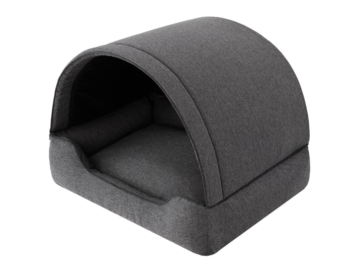 PillowPrim Hundebett, Stoffhundehaus, Katzenhöhle, Hundehütte, Hundekorb, Hundeliege, Schlafplätze,