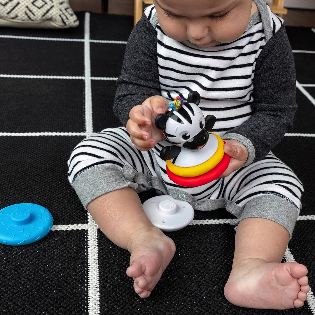 Baby Einstein, Stack & Wobble Zen BPA-freies Beissring Spielzeug für das Lernen von Ursache und Wirk
