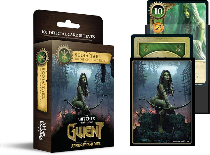 Gwent Art Sleeves – Scoia'tael, enthält 100 Art Sleeves, Standardgrösse
