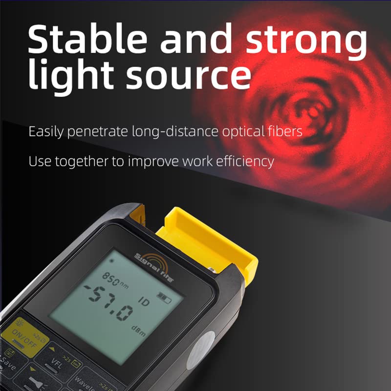 Signal fire Optisches Leistungsmessgerät Rotes Licht All-in-One OPM professionelles wiederaufladbare