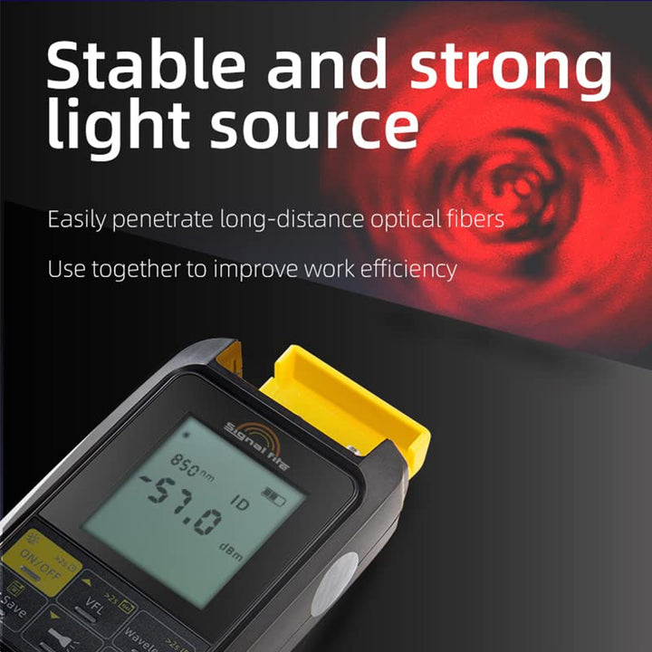 Signal fire Optisches Leistungsmessgerät Rotes Licht All-in-One OPM professionelles wiederaufladbare