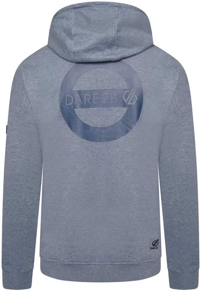 Dare 2b Distinctly Herren-Hoodie im urbanen Stil mit verstellbarem Kordelzug, Kängurutasche vorne un