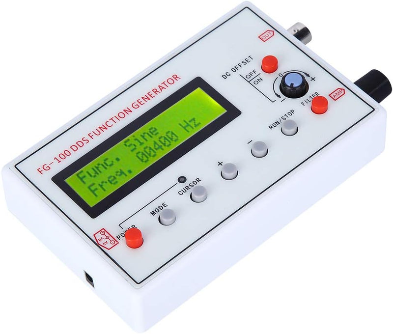 Funktionsgenerator Sinus Rechteck Dreieckwelle DDS DC3.5-10V Signalgenerator für Oszilloskop-Abschwä