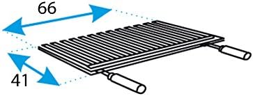 Imex El Zorro 71613 Grillrost aus Edelstahl, 66 x 41 cm
