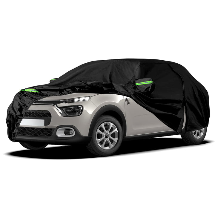 Autoabdeckung Wasserdicht Kompatibel mit Citroën C3 FC/FN/SC/SX/SY 2002-2024, Atmungsaktiv Vollgarag