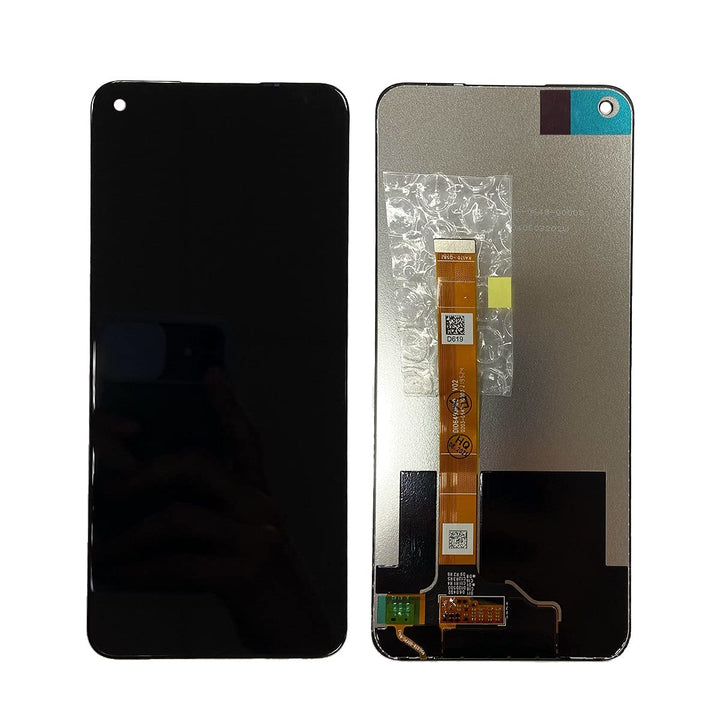 Smartex® Display LCD kompatibel mit Realme 6 (RMX2001) Schwarz Bildschirm, 6