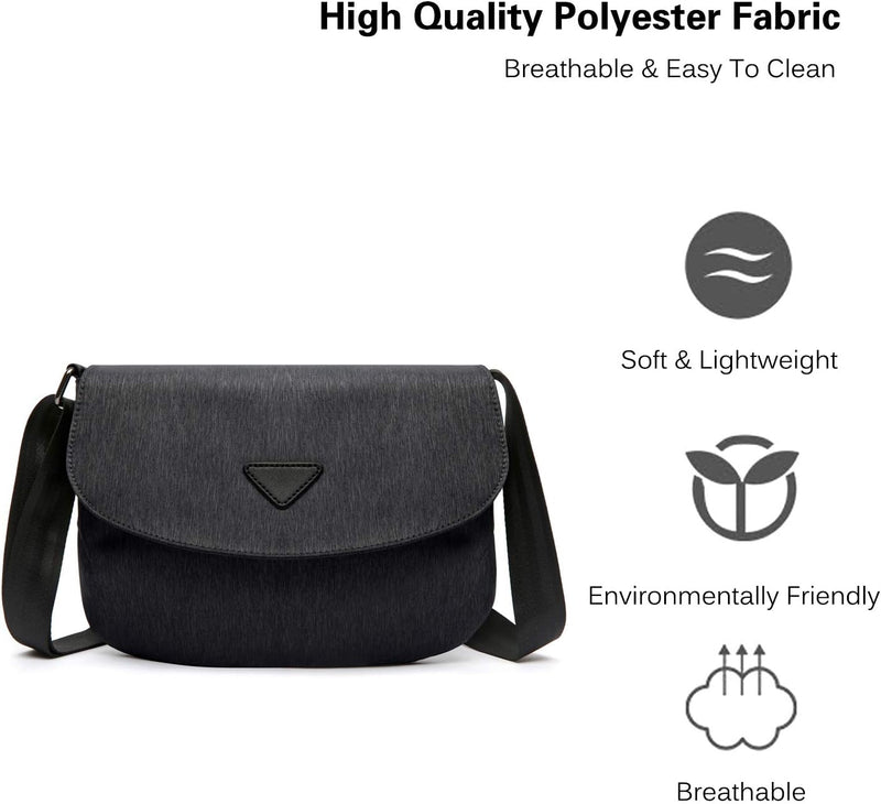 FANDARE Unisex Umhängetasche Herren Damen Schultertaschen Crossbody Messenger Handy Umhängetasche Mä