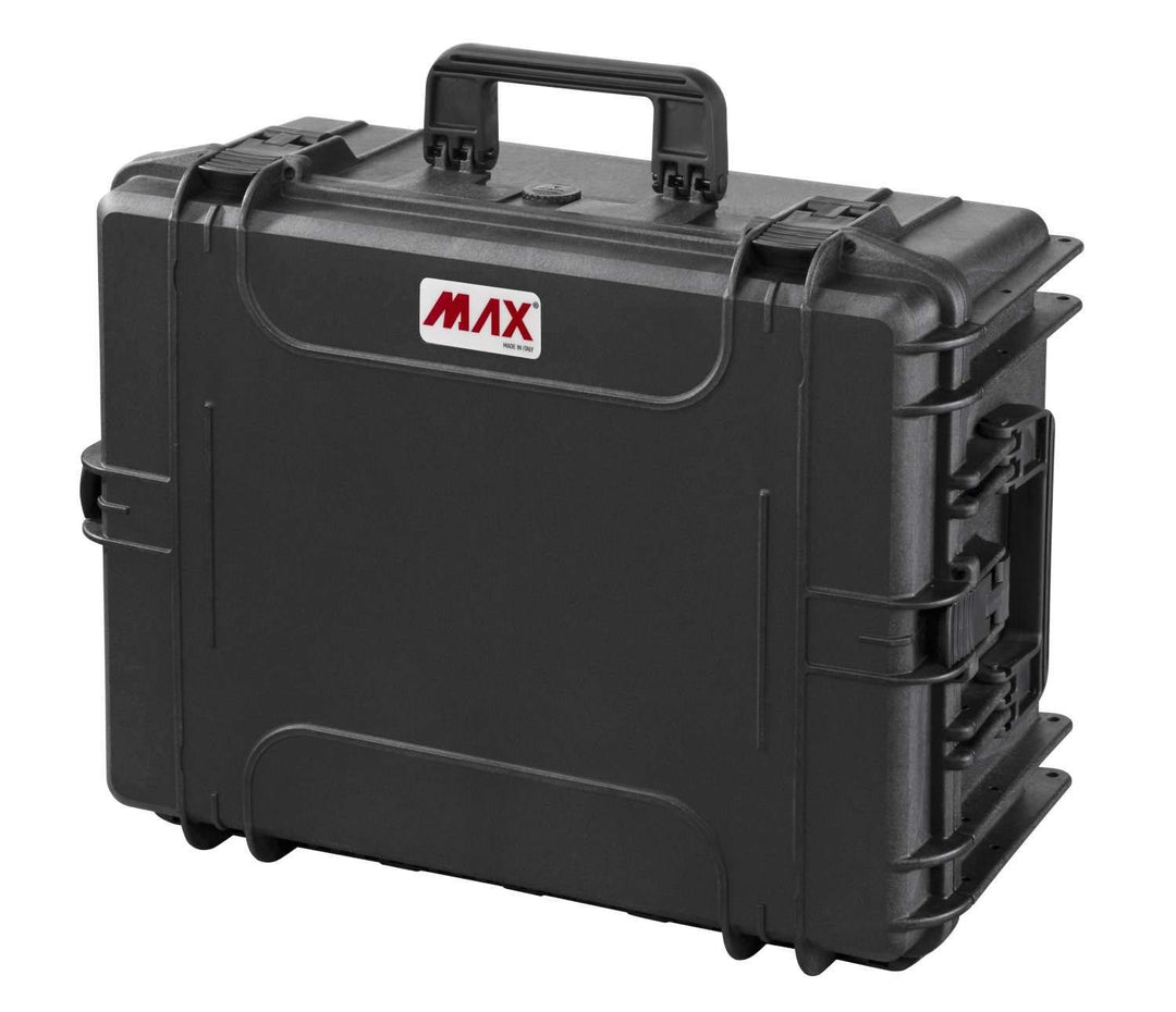 MAX MAX540H245.079 Koffer, wasserdicht, Schwarz Leer 538 x 405 x 245 mm, Leer 538 x 405 x 245 mm