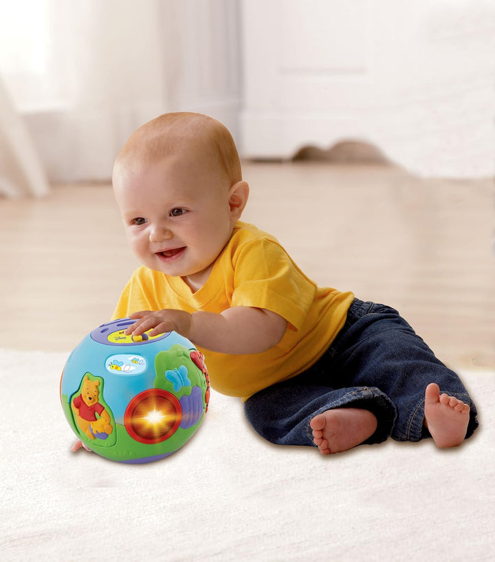 Vtech Baby 80-181104 - Motorikspielzeug - Krabbel mit Mir - Bär & 80-106104 - Winnie Puuhs Bunte Ler