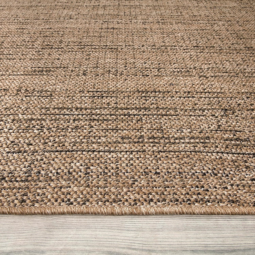 Paco Home Outdoor Teppich Wetterfest Balkon Küche Wohnzimmer Einfarbig Abstraktes Design Boho Muster