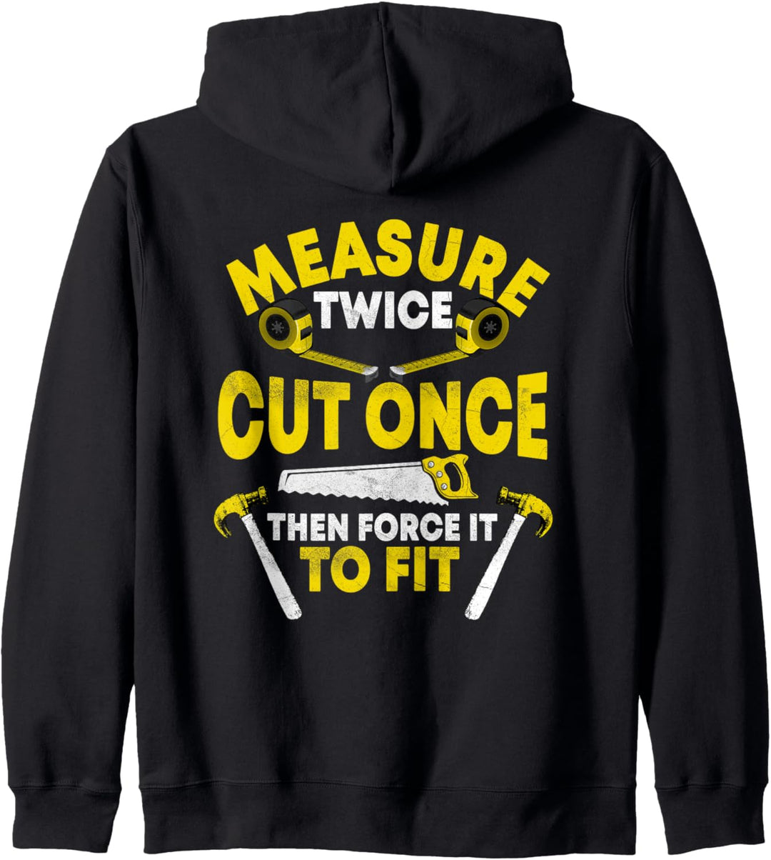 Handwerker Geschenke Design auf der Rückseite der Kleidung Kapuzenjacke