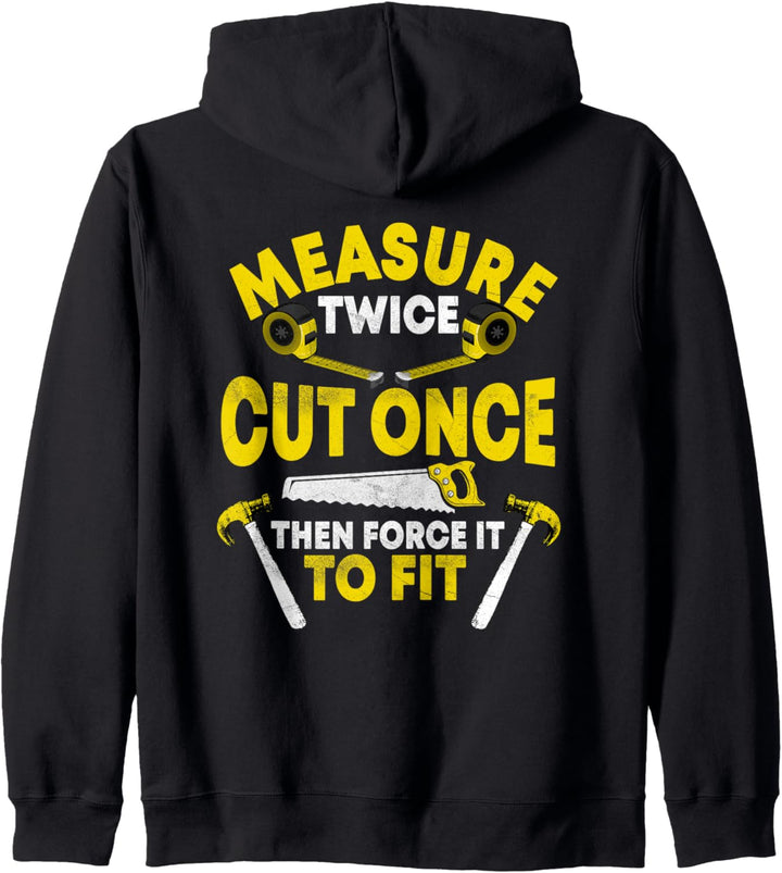 Handwerker Geschenke Design auf der Rückseite der Kleidung Kapuzenjacke