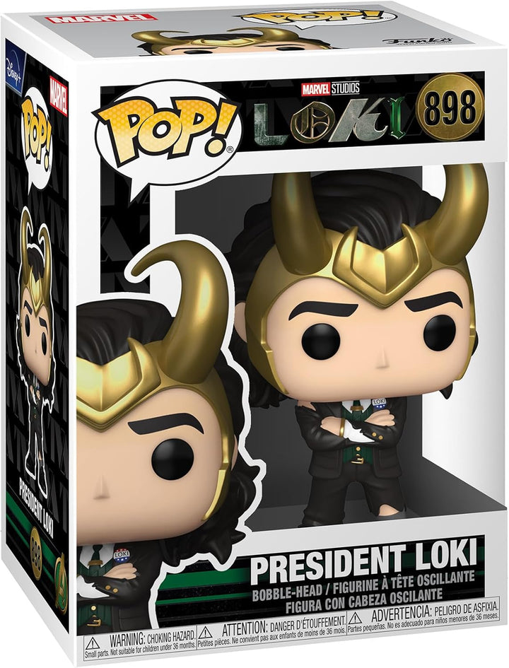 Funko Pop! Marvel: Loki – President Loki - Vinyl-Sammelfigur - Geschenkidee - Offizielle Handelsware