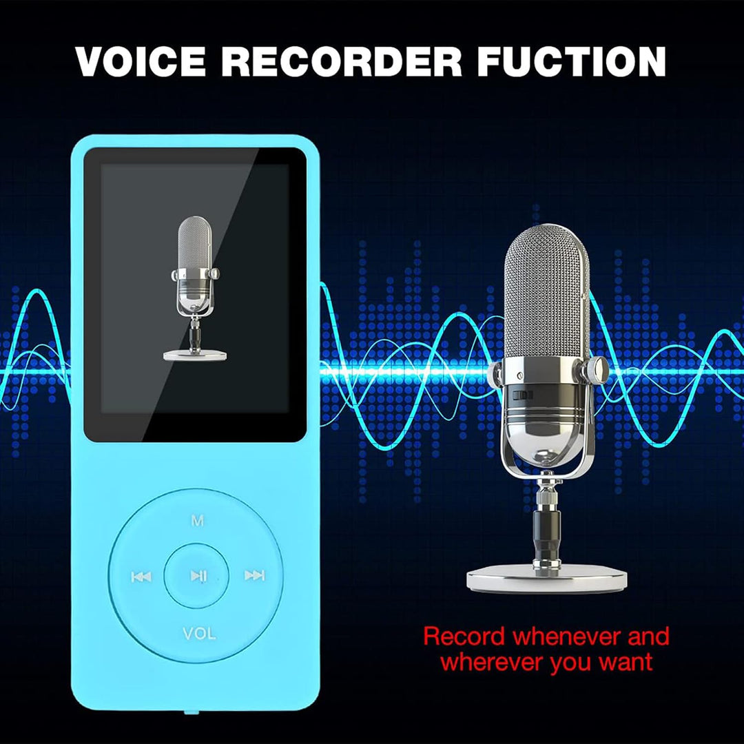 MP3/MP4 Digitaler Musik-Player, Lychee Upgrade 8 GB Tragbarer HiFi Verlustfreier Sound Musik-Player