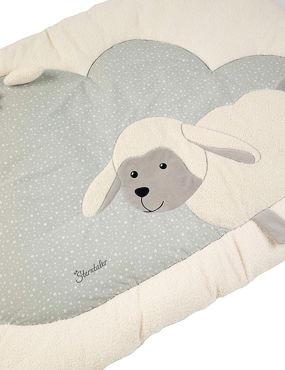 Sterntaler Krabbeldecke Schaf Stanley, Alter: ab 0 Monate, Grösse: 95 x 130 cm, Beige/Grau