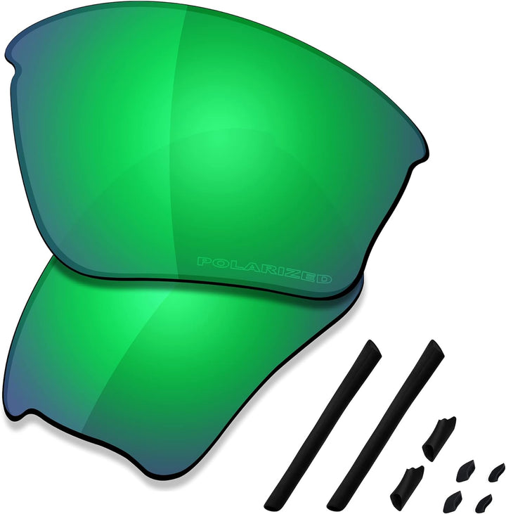 Saucer Premium Ersatzgläser für Oakley Half Jacket XLJ Sonnenbrillen High Definition - Jade Green Po