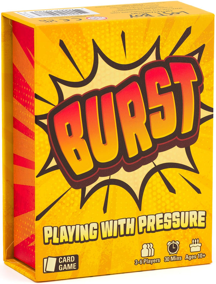 Lost Boy Entertainment Burst - Kartenspiele - Familienfeier - Spieleabend - für Kinder ab 10 Jahren
