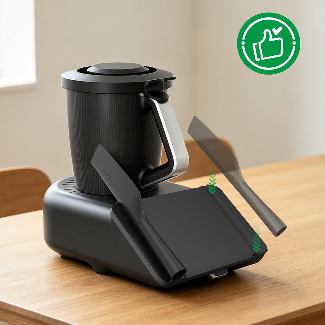 Displayschutz für Thermomix TM7 Displayabdeckung mit Spatelhalter, Thermomix TM7 Zubehör, Hartschale