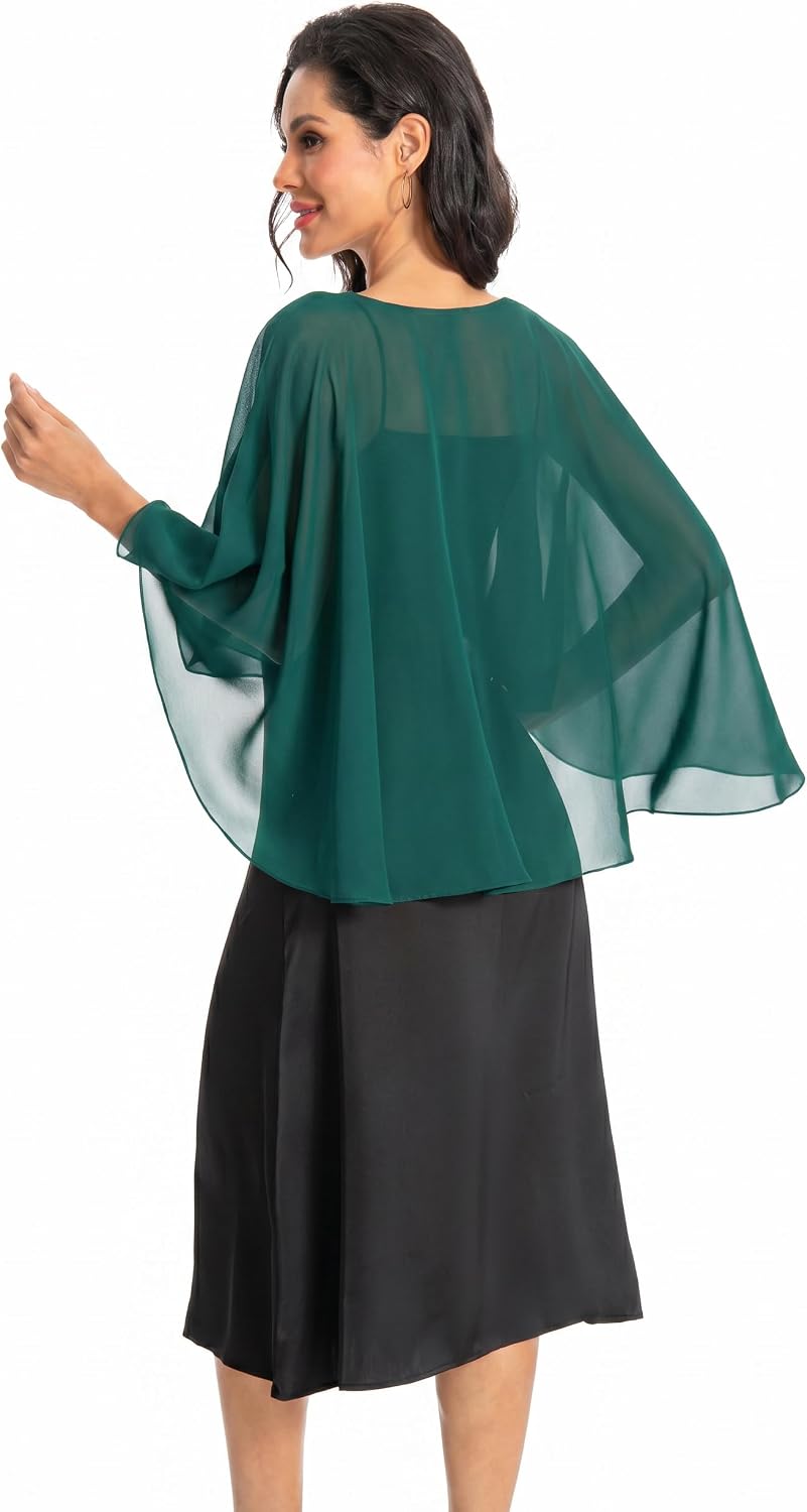 Baoqiya Damen 100 cm Einheitsgrösse Tealgreen, Einheitsgrösse Tealgreen