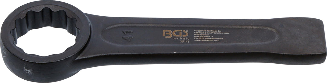 BGS 35141 | Schlag-Ringschlüssel | SW 41 mm Schlüsselweite: 41 mm, Schlüsselweite: 41 mm
