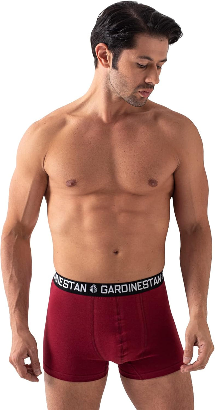GARDINESTAN JUNG CFO GmbH Boxershorts Herren Männer Baumwolle Hochwertig Elastisch kein Zettel Boxer