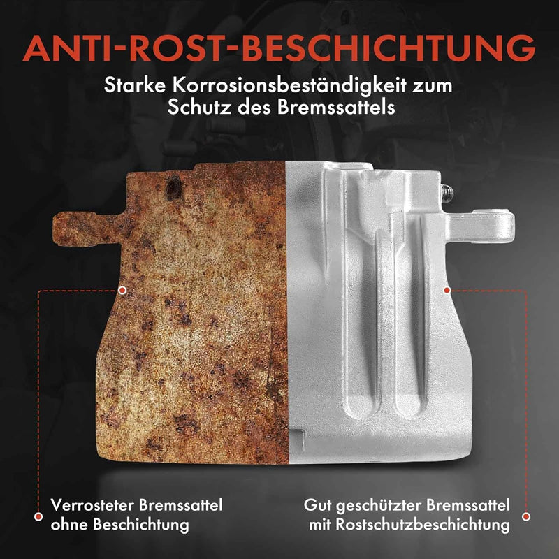 Frankberg Bremssattel Bremszange Vorne Rechts Kompatibel mit Terracan HP 2.5L-3.5L 2001-2003 Replace