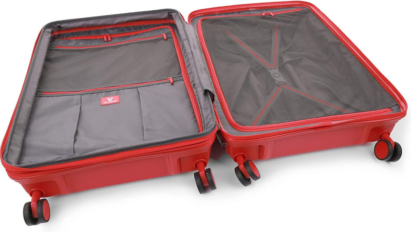 RONCATO Skyline - 4-Rollen-Trolley M 70 cm erw. Rot, Rot