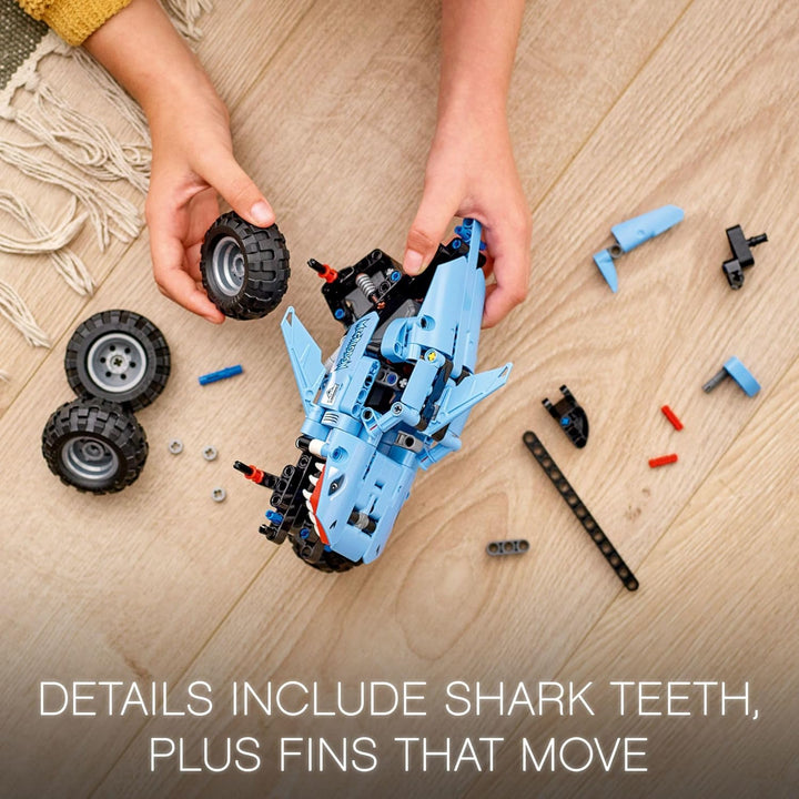 LEGO Technic Monster Jam Megalodon 42134 Model Building Kit; A 2-in-1 Build for Kids Who Love Monste