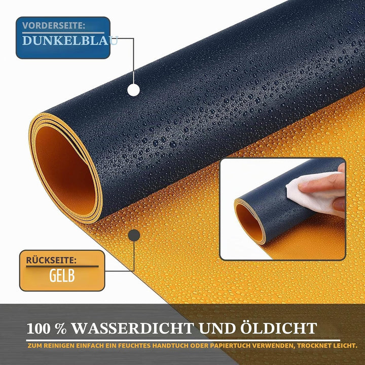 Knodel Tischunterlage, Schreibtischunterlage, 120 x 60cm PVC Tischunterlage, Laptop Tischunterlage,