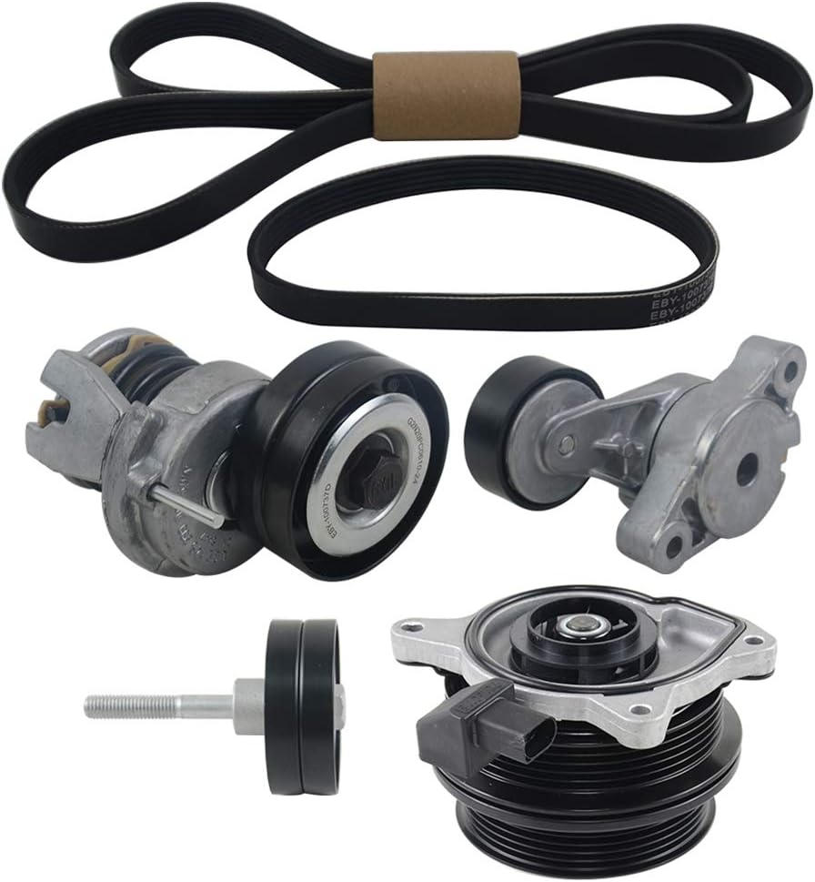 Bisenya Wasserpumpe Riemenspanner Keilrippenriemensatz 1.4 TSI 03C121004E 030145933AC 03C145933A 03C